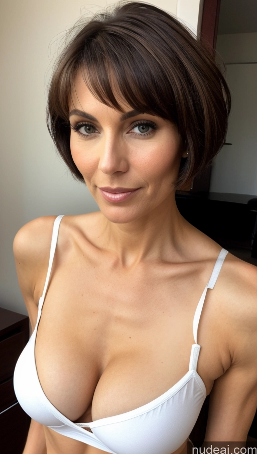 related ai porn images free for Milf Perfect Body Sexy Face Skin Detail (beta) Brunette White Seductive Cleavage Skinny Perfect Boobs Short Hair Shirt
