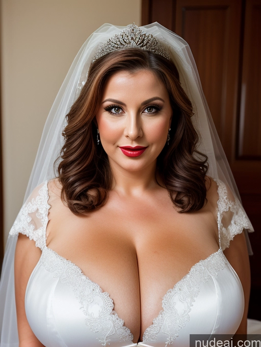 related ai porn images free for Woman Busty Huge Boobs Beautiful Lipstick 40s Seductive Front View Wedding Czech