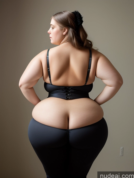 related ai porn images free for Woman Busty Huge Boobs Big Ass Thick Chubby Fat Back View Bending Over Victorian