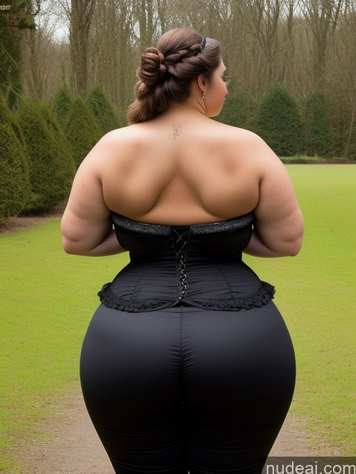related ai porn images free for Woman Busty Huge Boobs Big Ass Thick Chubby Fat Back View Bending Over Victorian