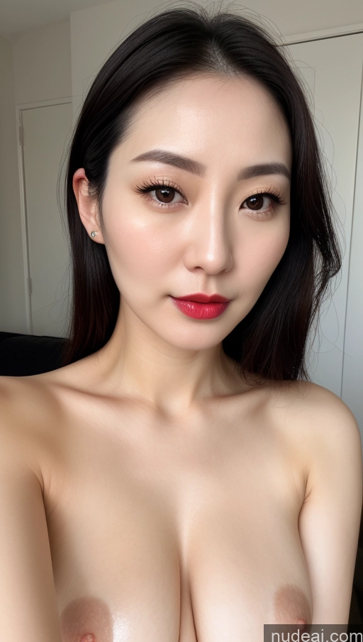 related ai porn images free for Woman One Small Tits Beautiful Lipstick Fairer Skin Black Hair Korean Close-up View Slicked 30s Perfect Boobs