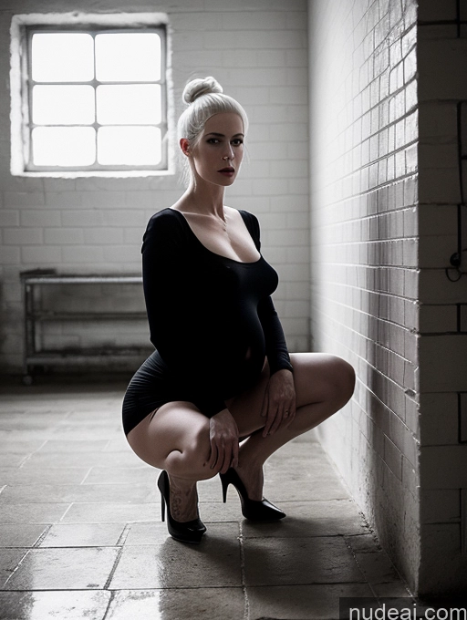 related ai porn images free for Nude High Heels Fairer Skin White Hair Squatting Prison Long Legs 70s Pregnant Goth Hair Bun