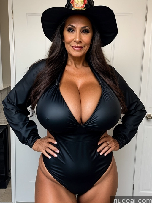 related ai porn images free for Milf One Busty Huge Boobs Thick Tanned Skin Front View Microkini Thong 70s Brazilian Witch Halloween Firefighter