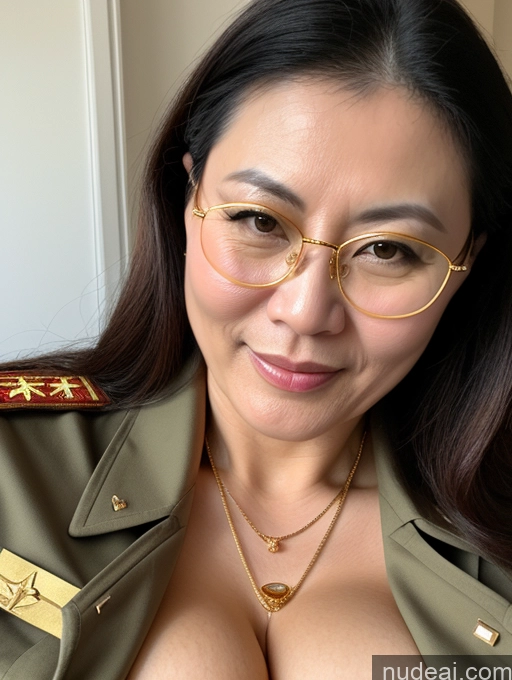 related ai porn images free for Woman Busty Glasses Sunglasses Pubic Hair Fairer Skin 50s Chinese Military Cleavage Gold Jewelry