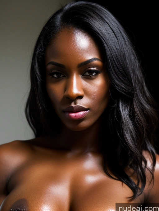 related ai porn images free for Woman Perfect Boobs Muscular Abs Long Hair Tanned Skin Dark Skin Oiled Body 20s Pouting Lips Black Hair African Nude Dark Lighting Alternative Detailed