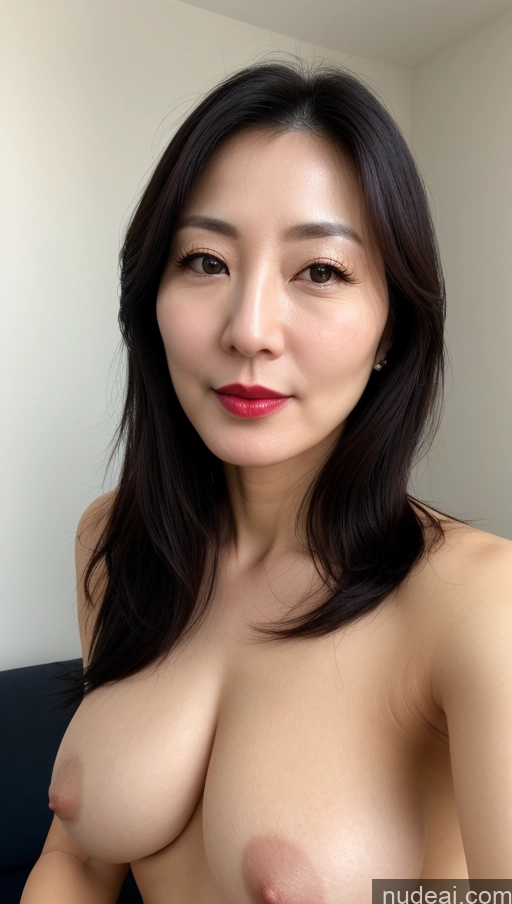 related ai porn images free for One Perfect Boobs Beautiful Lipstick Fairer Skin Black Hair Korean Close-up View 40s Woman