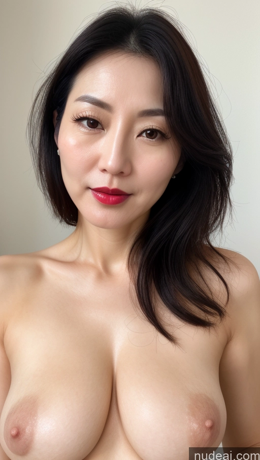related ai porn images free for One Perfect Boobs Beautiful Lipstick Fairer Skin Black Hair Korean Close-up View 40s Woman