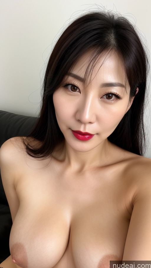 related ai porn images free for One Perfect Boobs Beautiful Lipstick Fairer Skin Black Hair Korean Close-up View 40s Woman