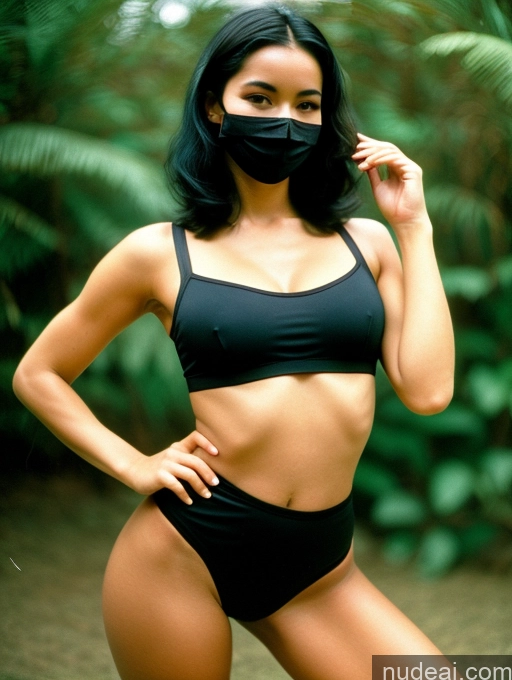 related ai porn images free for Lingerie Model Perfect Boobs Beautiful Small Ass Skinny Perfect Body Black Hair Vintage Face Mask Martial Arts