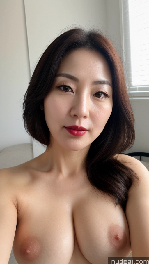 related ai porn images free for One Perfect Boobs Beautiful Lipstick Fairer Skin Black Hair Korean Close-up View 40s Woman