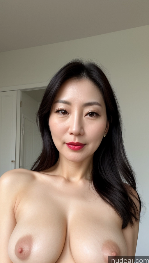 related ai porn images free for One Perfect Boobs Beautiful Lipstick Fairer Skin Black Hair Korean Close-up View 40s Woman