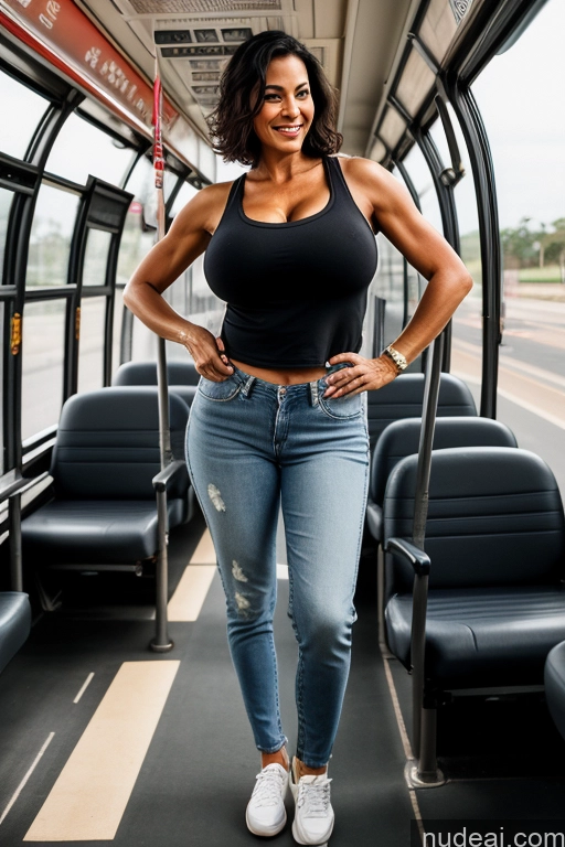 related ai porn images free for Casual One Brazilian Front View Serious 3d Bus Jeans Tank Top Milf Happy Perfect Body Perfect Boobs Abs Big Ass Huge Boobs 30s Black Hair