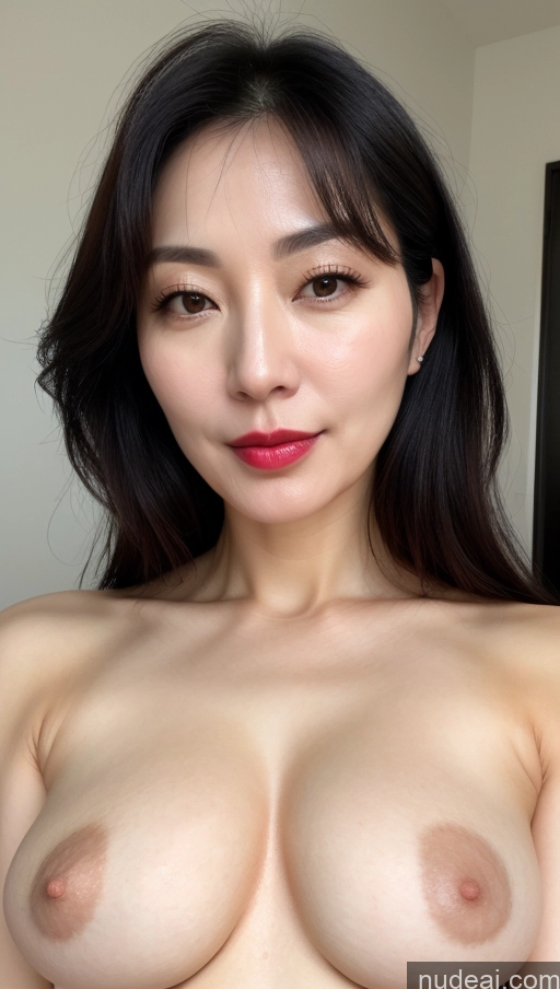 related ai porn images free for One Perfect Boobs Beautiful Lipstick Fairer Skin Black Hair Korean Close-up View 40s Woman