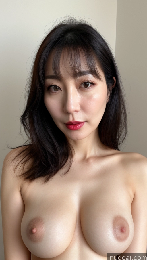 related ai porn images free for One Perfect Boobs Beautiful Lipstick Fairer Skin Black Hair Korean Close-up View 40s Woman
