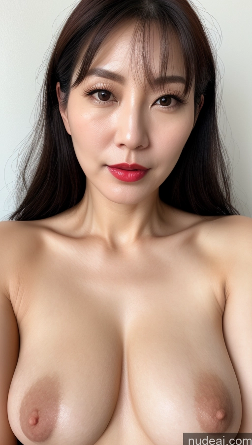 related ai porn images free for One Perfect Boobs Beautiful Lipstick Fairer Skin Black Hair Korean Close-up View 40s Woman
