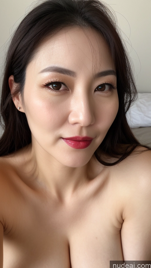 related ai porn images free for One Perfect Boobs Beautiful Lipstick Fairer Skin Black Hair Korean Close-up View 40s Woman