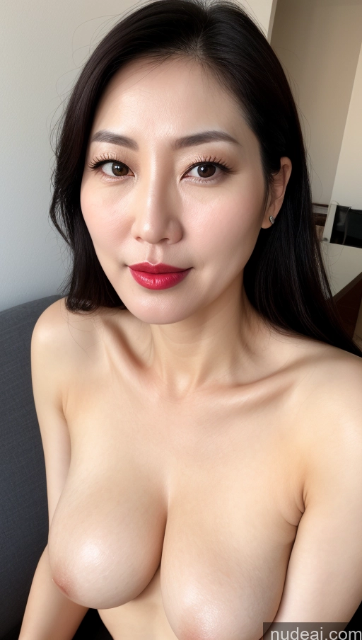 related ai porn images free for One Perfect Boobs Beautiful Lipstick Fairer Skin Black Hair Korean Close-up View 40s Woman