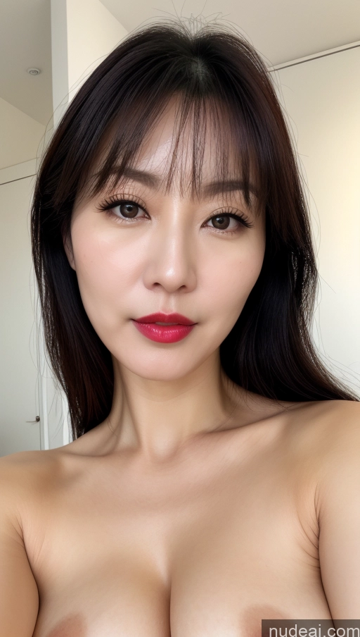 related ai porn images free for One Perfect Boobs Beautiful Lipstick Fairer Skin Black Hair Korean Close-up View 40s Woman