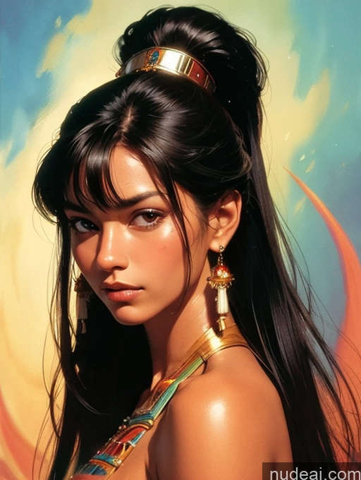 related ai porn images free for Tanned Skin Bangs Filipina Native American Native American Traditional GZCfinal Topless Woman Breasts Art By Boris Vallejo Boris Vallejo Art Style Fantasy Style Jeff Easley Discworld Bangs Long Hair Ponytail Straight Regal Watercolor Painting Egyptian Slicked