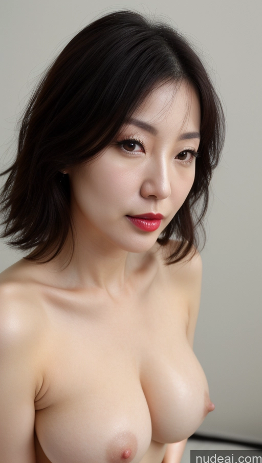 related ai porn images free for One Perfect Boobs Beautiful Lipstick Fairer Skin Black Hair Korean Close-up View Woman 40s