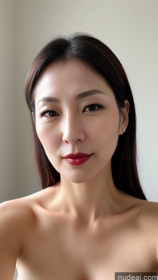 related ai porn images free for One Perfect Boobs Beautiful Lipstick Fairer Skin Black Hair Korean Close-up View Woman 40s