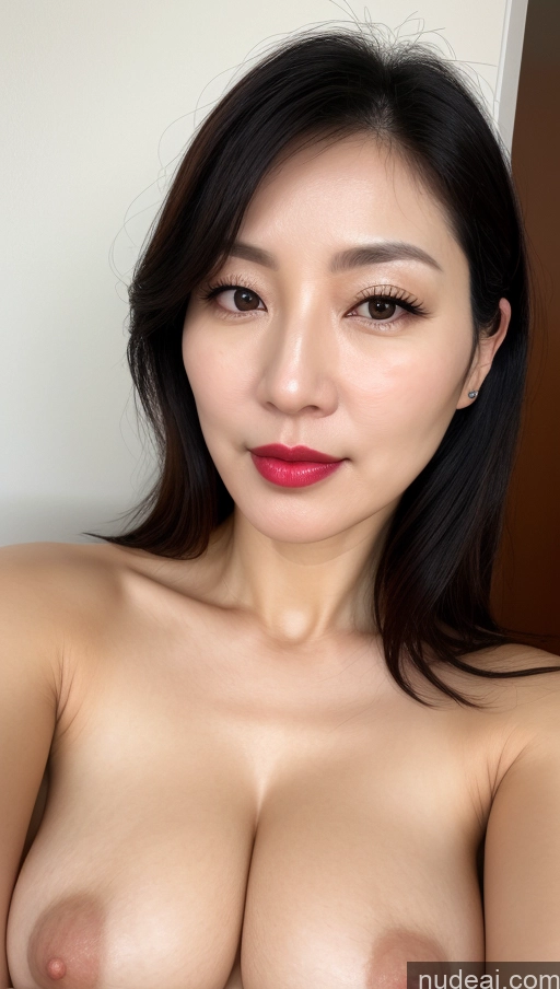 related ai porn images free for One Perfect Boobs Beautiful Lipstick Fairer Skin Black Hair Korean Close-up View Woman 40s