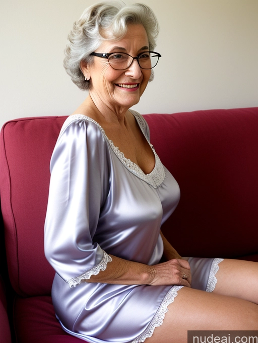 related ai porn images free for 80s Glasses Czech Couch Detailed Busty Spreading Legs Nightgown Side View 60s Satin Laughing