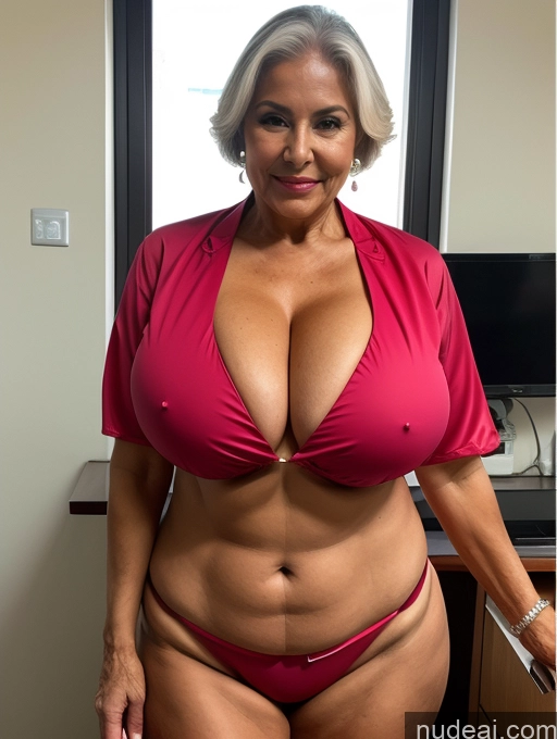 related ai porn images free for Milf One Busty Huge Boobs Thick Tanned Skin Front View Microkini Thong 80s Brazilian Lab Coat Professor Vampire