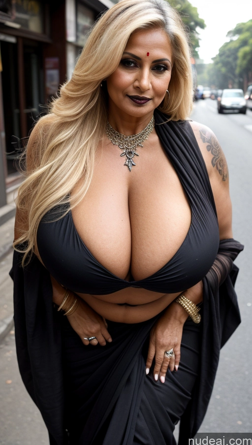 related ai porn images free for Milf Busty Huge Boobs Beautiful Tattoos Big Ass Thick Big Hips Tall Dark Skin Seductive Indian Cleavage Detailed Sexy Face Muscular 60s Goth Sari Street Long Hair Jumping Blonde Close-up View