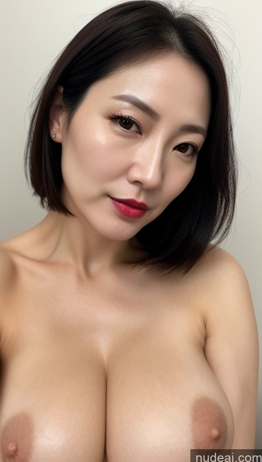 related ai porn images free for Woman One Perfect Boobs Beautiful Lipstick Fairer Skin 40s Black Hair Korean Close-up View