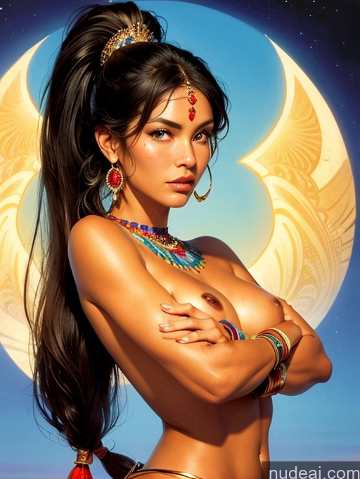 related ai porn images free for Tanned Skin Bangs Asian Native American Native American Traditional GZCfinal Topless Woman Breasts Art By Boris Vallejo Boris Vallejo Art Style Fantasy Style Jeff Easley Discworld Bangs Long Hair Ponytail Straight Regal Egyptian