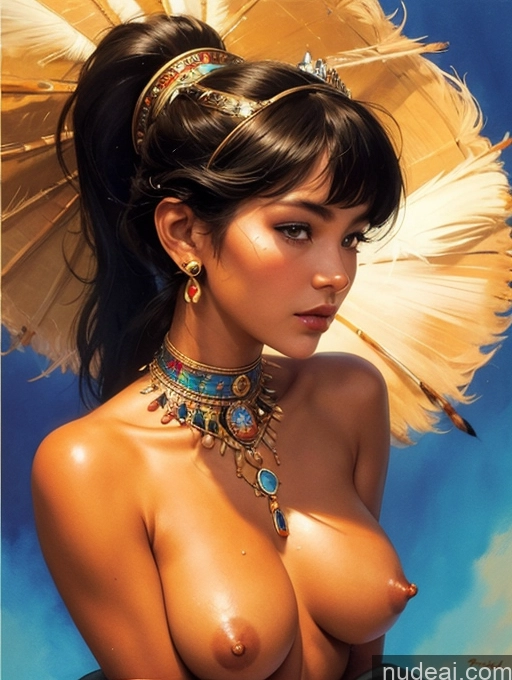 related ai porn images free for Tanned Skin Bangs Asian Native American Native American Traditional GZCfinal Topless Woman Breasts Art By Boris Vallejo Boris Vallejo Art Style Fantasy Style Jeff Easley Discworld Bangs Long Hair Ponytail Straight Regal Painting Watercolor Short Hair Egyptian