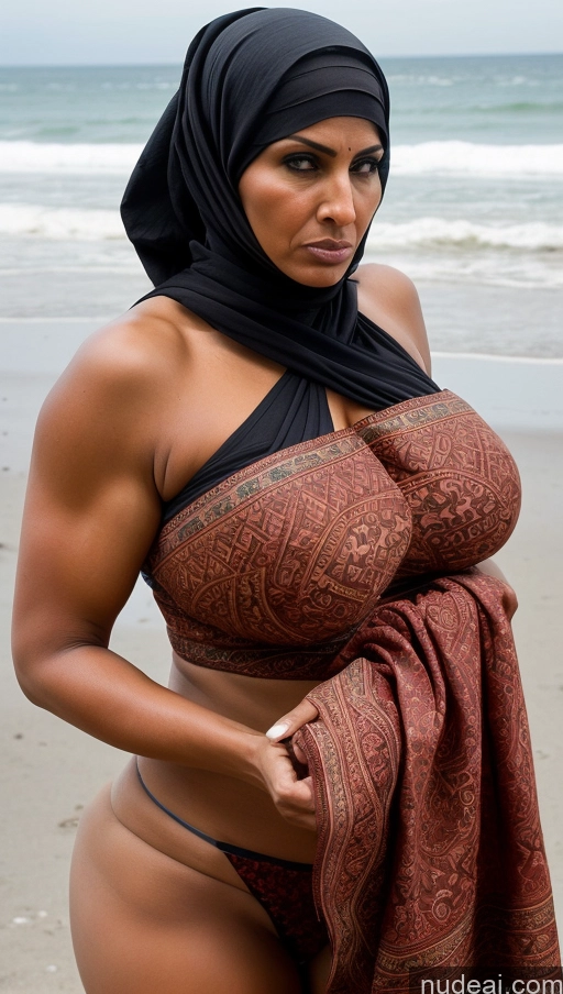 related ai porn images free for Milf Huge Boobs Beautiful Tattoos Muscular Big Ass Thick Big Hips Tall Long Hair Dark Skin Beach Front View Eating Niqab Sari Cleavage Detailed Sexy Face Brunette Long Legs Angry 40s Persian