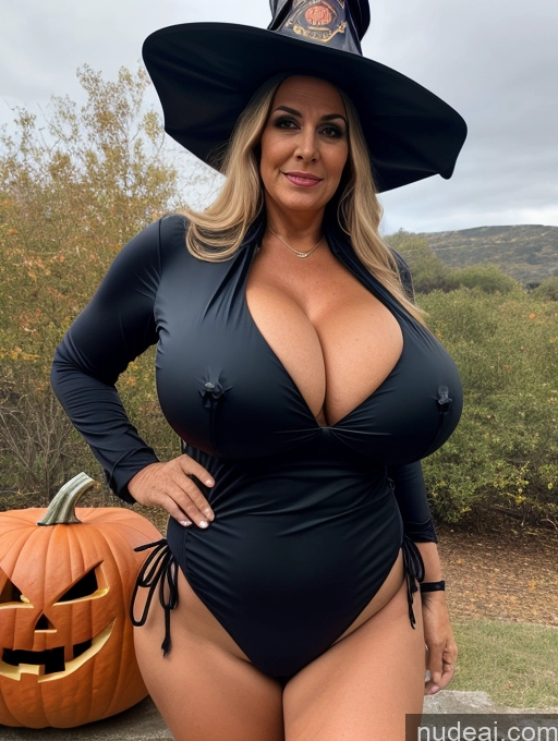 related ai porn images free for Milf One Busty Huge Boobs Thick Tanned Skin Microkini Thong Front View Greek Witch 70s Halloween Firefighter