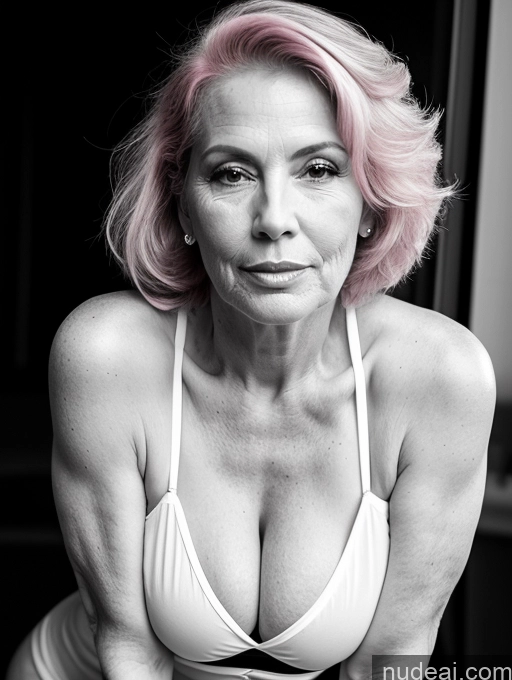 related ai porn images free for Milf Busty Perfect Boobs Big Ass Perfect Body 60s Pink Hair White Black And White One Sexy Face Sundress