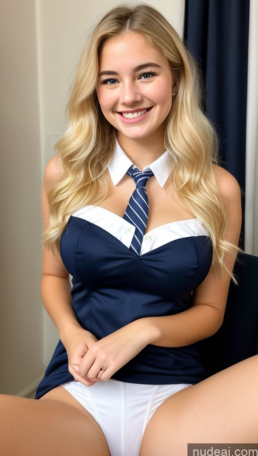 related ai porn images free for One Busty 18 Happy Blonde White Sorority Short Secretary