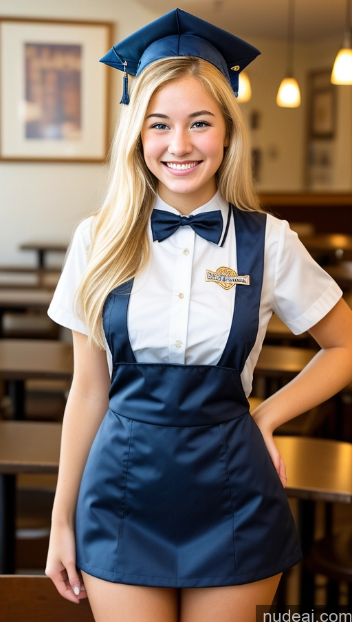 related ai porn images free for One 18 Happy Blonde White Sorority Short Waitress