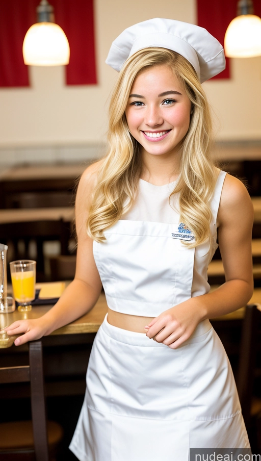 related ai porn images free for One 18 Happy Blonde White Sorority Short Waitress