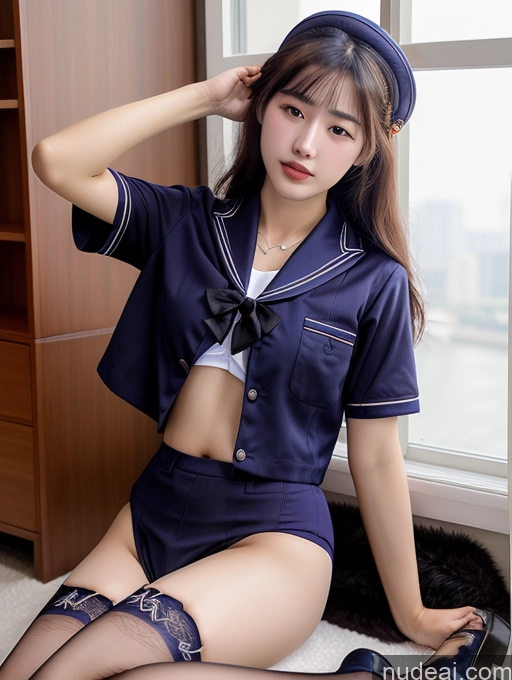 related ai porn images free for Woman Chinese JK Uniform Stockings Bra 18 Sexy Face