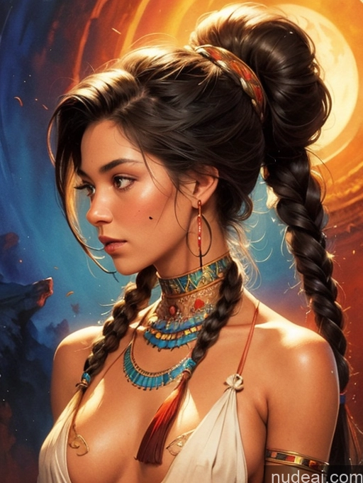 related ai porn images free for Tanned Skin Bangs Asian Native American Native American Traditional GZCfinal Topless Woman Breasts Art By Boris Vallejo Boris Vallejo Art Style Fantasy Style Jeff Easley Discworld Bangs Long Hair Hair Bun Ponytail Straight Regal Painting Watercolor Braided Egyptian Bobcut Tribal