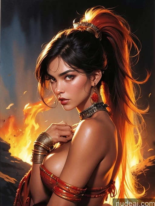 related ai porn images free for Tanned Skin Bangs Korean Native American Native American Traditional GZCfinal Topless Woman Breasts Art By Boris Vallejo Boris Vallejo Art Style Fantasy Style Jeff Easley Discworld Bangs Ponytail Straight Regal Painting Watercolor Tribal Hell Egyptian Slicked