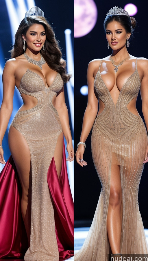 related ai porn images free for Miss Universe Model Perfect Boobs Beautiful Big Hips Perfect Body 20s Slicked Regal Jewelry Crisp Anime Stage Dress Bigg