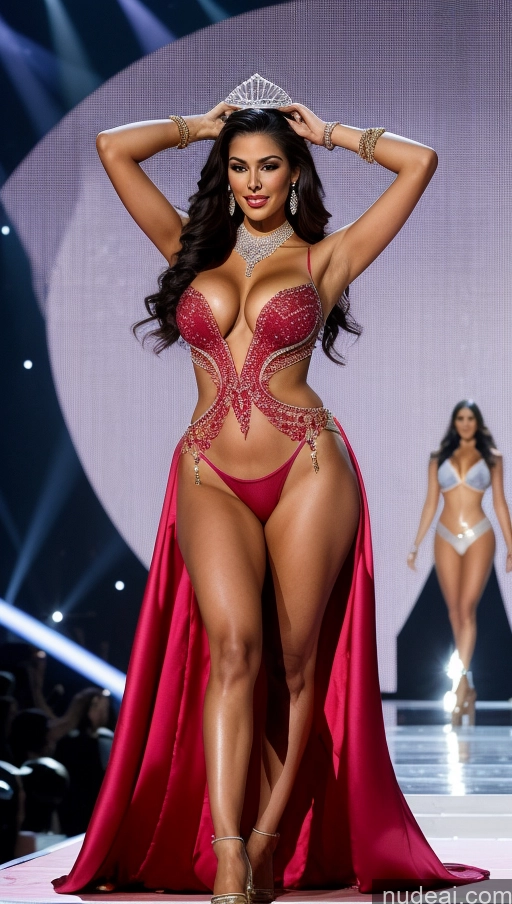 related ai porn images free for Miss Universe Model Perfect Boobs Beautiful Big Hips Perfect Body 20s Slicked Regal Jewelry Crisp Anime Stage Dress Bigg Seductive