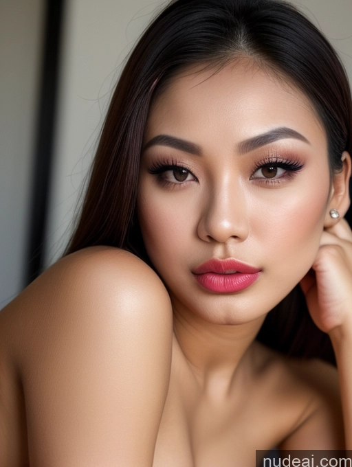 related ai porn images free for Woman One Beautiful Lipstick 20s Pouting Lips Nude Close-up View Detailed Thai