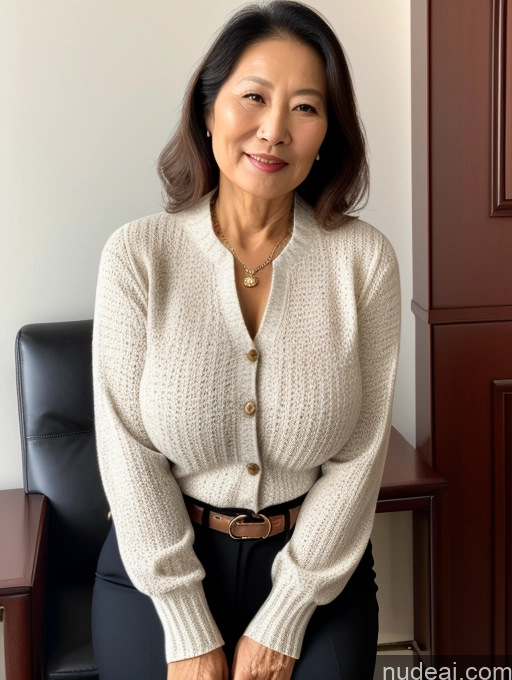 related ai porn images free for Milf Perfect Boobs Beautiful 70s Chinese Blouse Casual Jacket Professor Secretary Shirt Stylish Sweater Cleavage Detailed