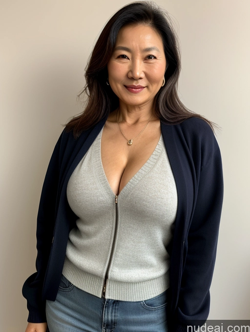 related ai porn images free for Milf Perfect Boobs Beautiful 70s Chinese Blouse Casual Jacket Professor Secretary Shirt Stylish Sweater Detailed Topless