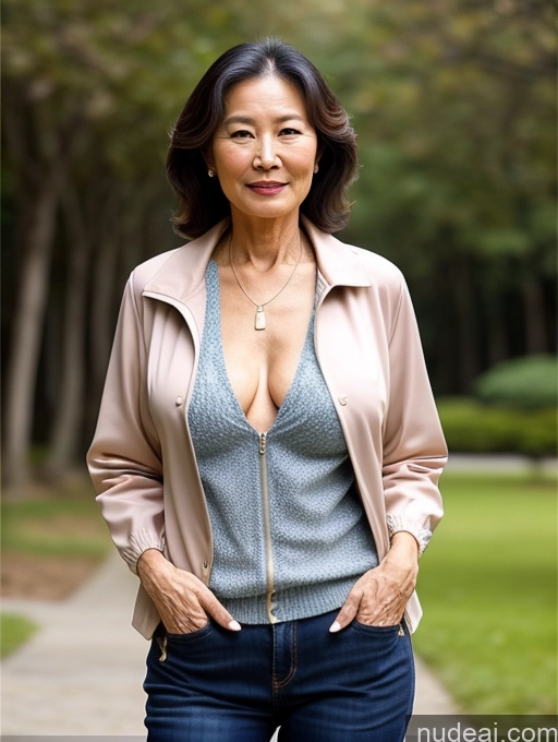 related ai porn images free for Milf Perfect Boobs Beautiful 70s Chinese Blouse Casual Jacket Professor Secretary Stylish Sweater Detailed Topless Perfect Body