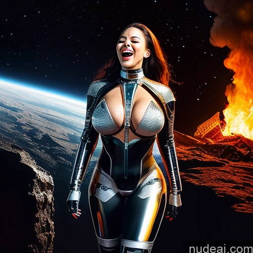 related ai porn images free for Perfect Boobs Perfect Body 30s Sexy Face Laughing Diamond Jewelry Space Suit Choker Hell Cyborg Orgasm