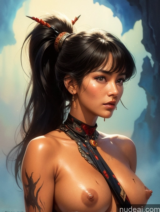 related ai porn images free for Tanned Skin Bangs Korean Native American Native American Traditional GZCfinal Topless Woman Breasts Art By Boris Vallejo Boris Vallejo Art Style Fantasy Style Jeff Easley Discworld Bangs Ponytail Straight Regal Painting Watercolor Tribal Hell Egyptian Slicked