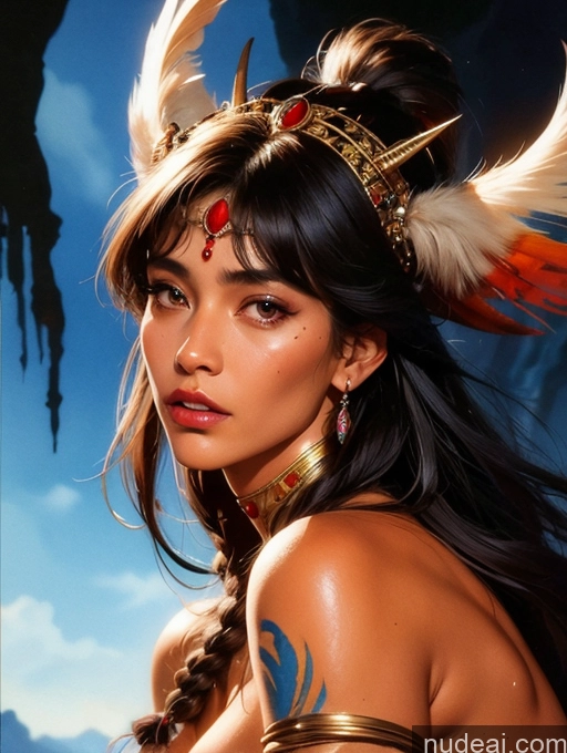 related ai porn images free for Tanned Skin Bangs Korean Native American Native American Traditional GZCfinal Topless Woman Breasts Art By Boris Vallejo Boris Vallejo Art Style Fantasy Style Jeff Easley Discworld Bangs Straight Regal Painting Watercolor Tribal Egyptian Slicked Hell
